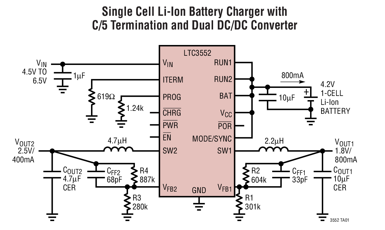 LTC3552Ӧͼһ